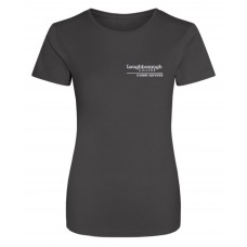 Caring Services Ladies Ultra Cool T- Shirt - JC005 - Charcoal